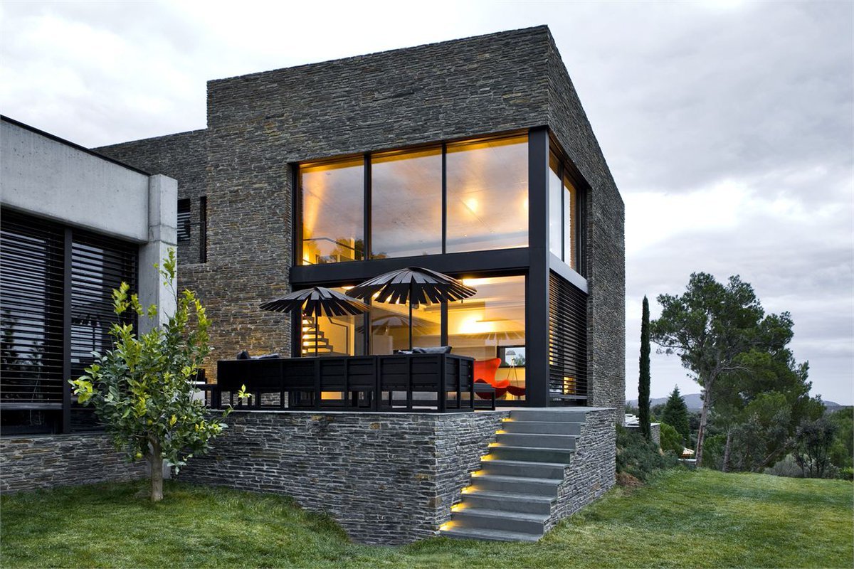 Фасады в стиле хай тек фото дизайн домов