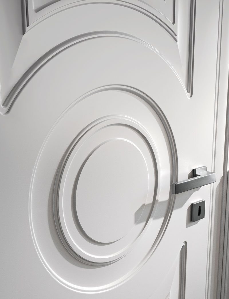 Межкомнатные двери из слэбов дерева