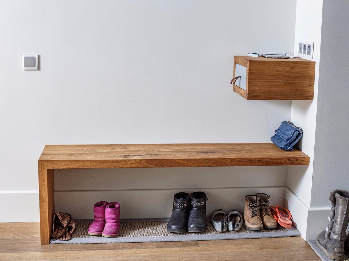 Обувница в стиле лофт своими руками: 64 фото