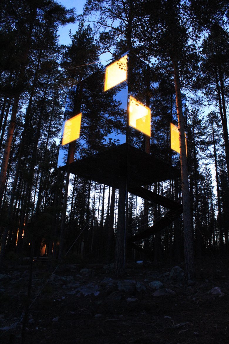 Гостиница на дереве, Швеция (Treehotel)