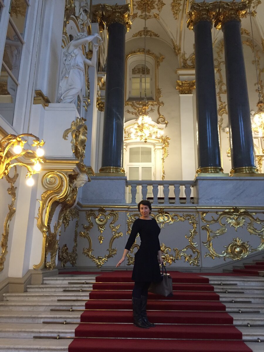 Иорданская лестница Эрмитажа в Санкт-Петербурге