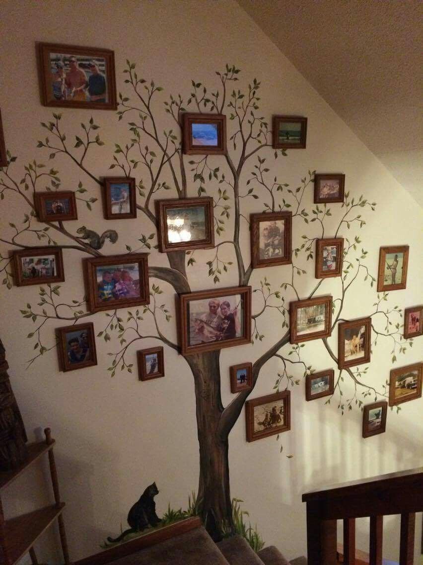 Древо жизни из дерева на стену