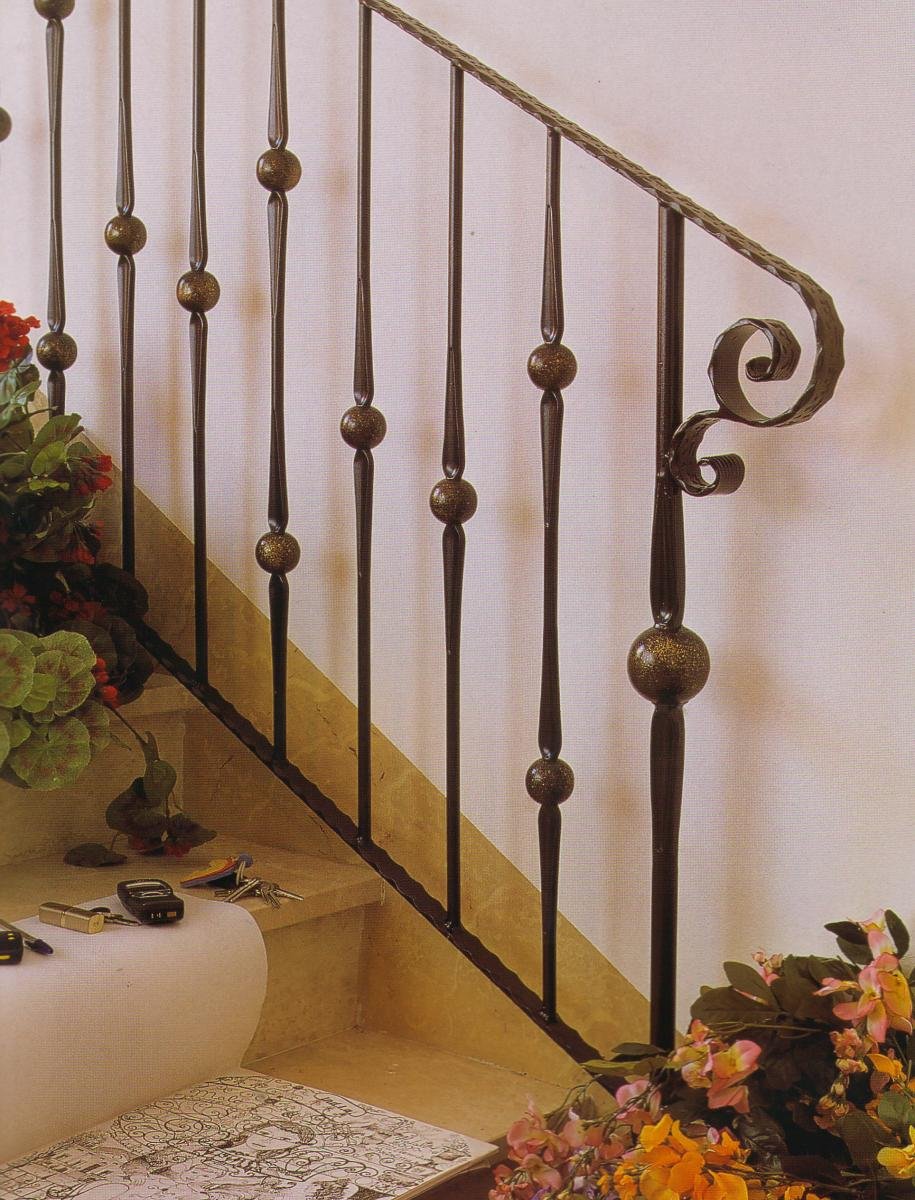 Wrought Iron Deck Spindles