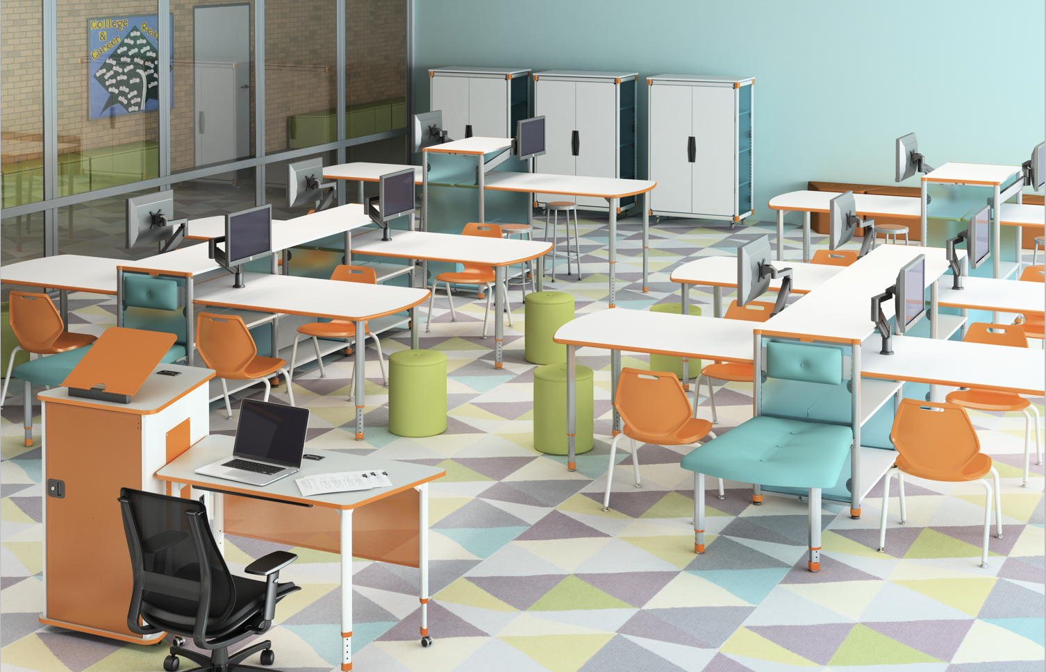 Три новых парты. Современная Школьная мебель. Современная мебель для школы. Современный класс в школе. Мебель для класса в школе.