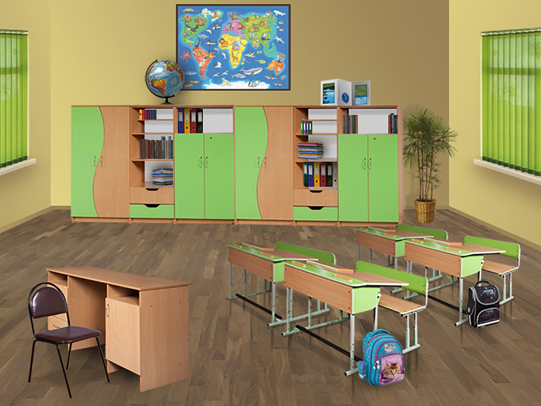 Школьный класс начальной школы. Школьная мебель. Мебель для начальной школы. Современная мебель для школы. Стенка для класса в школе.