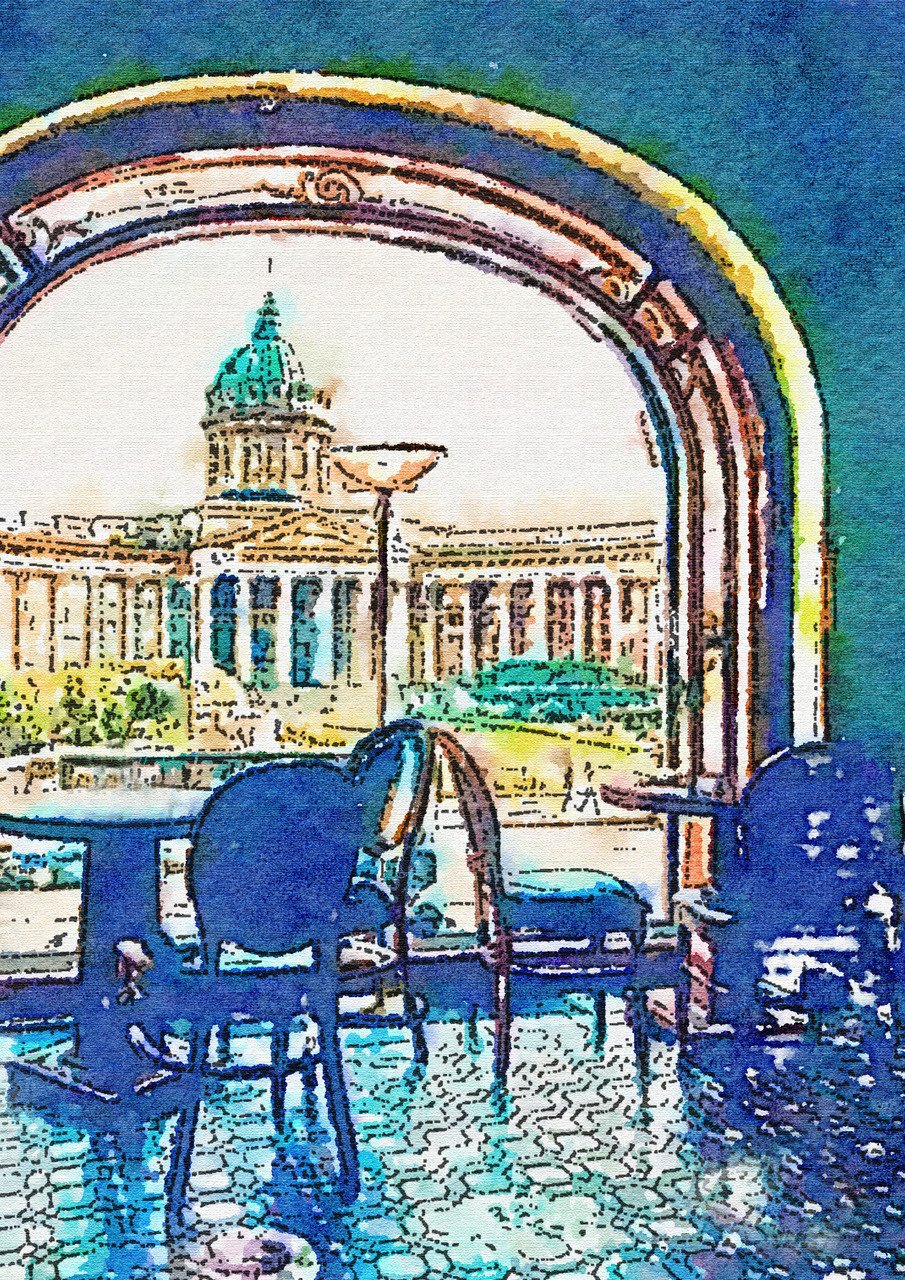 Дом Зингера в Санкт-Петербурге смотровая площадка
