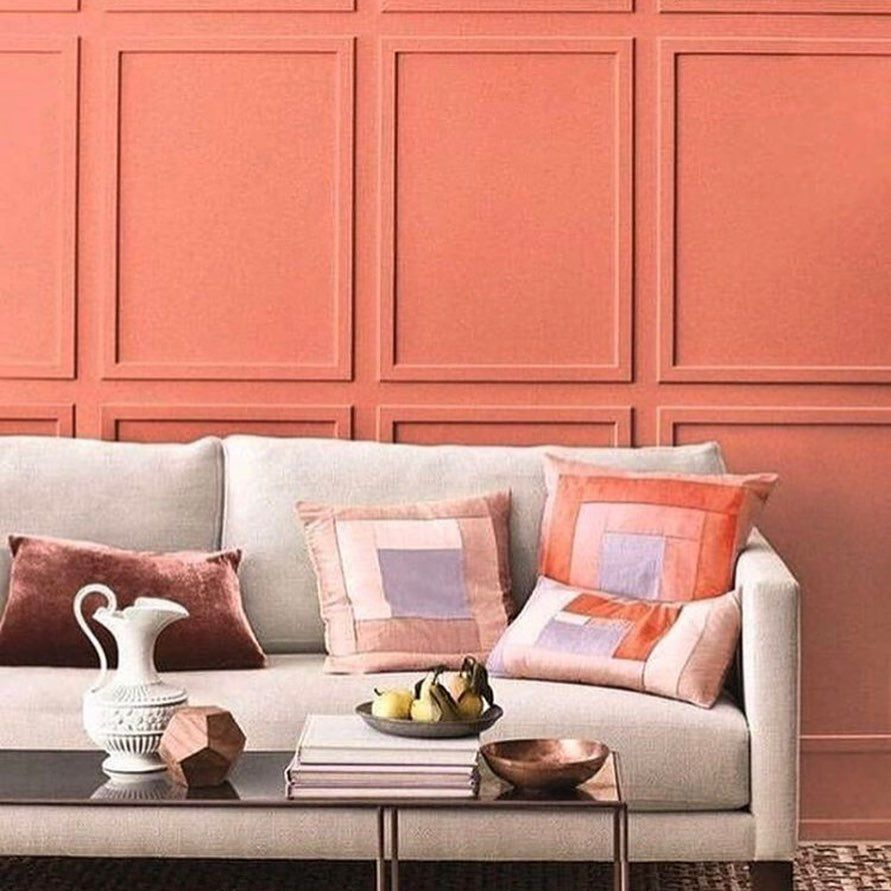 Living Coral в интерьере
