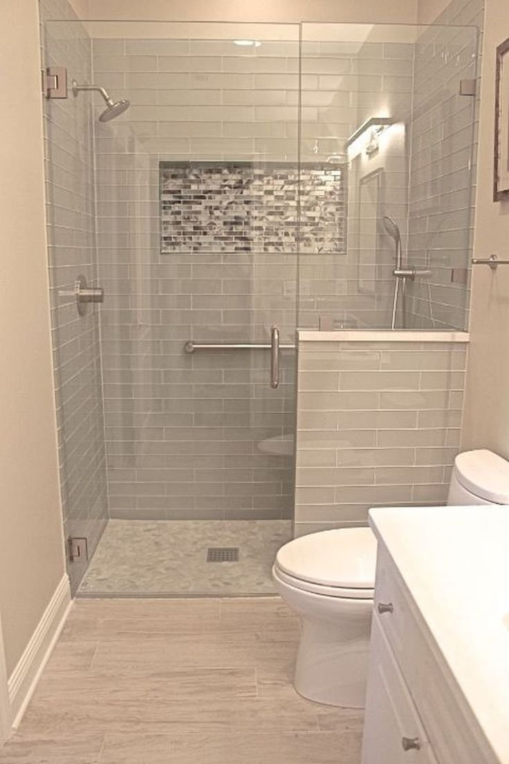 ванная комната дизайн фото с построенной душевой