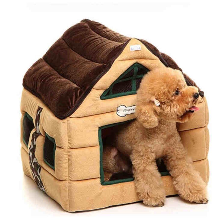 Мягкий домик для собаки