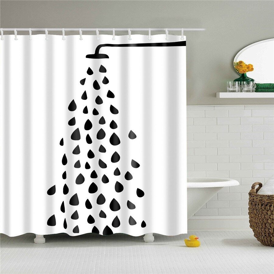 Штора Fabric Shower Curtain