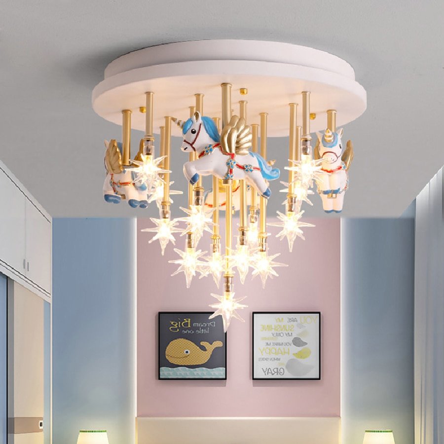 Светильник в детскую комнату потолочный
