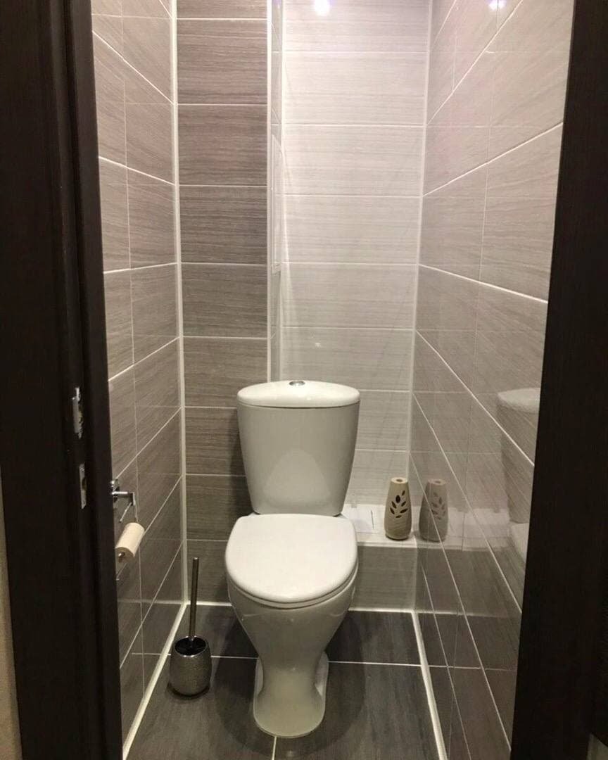 Укладка плитки в туалете