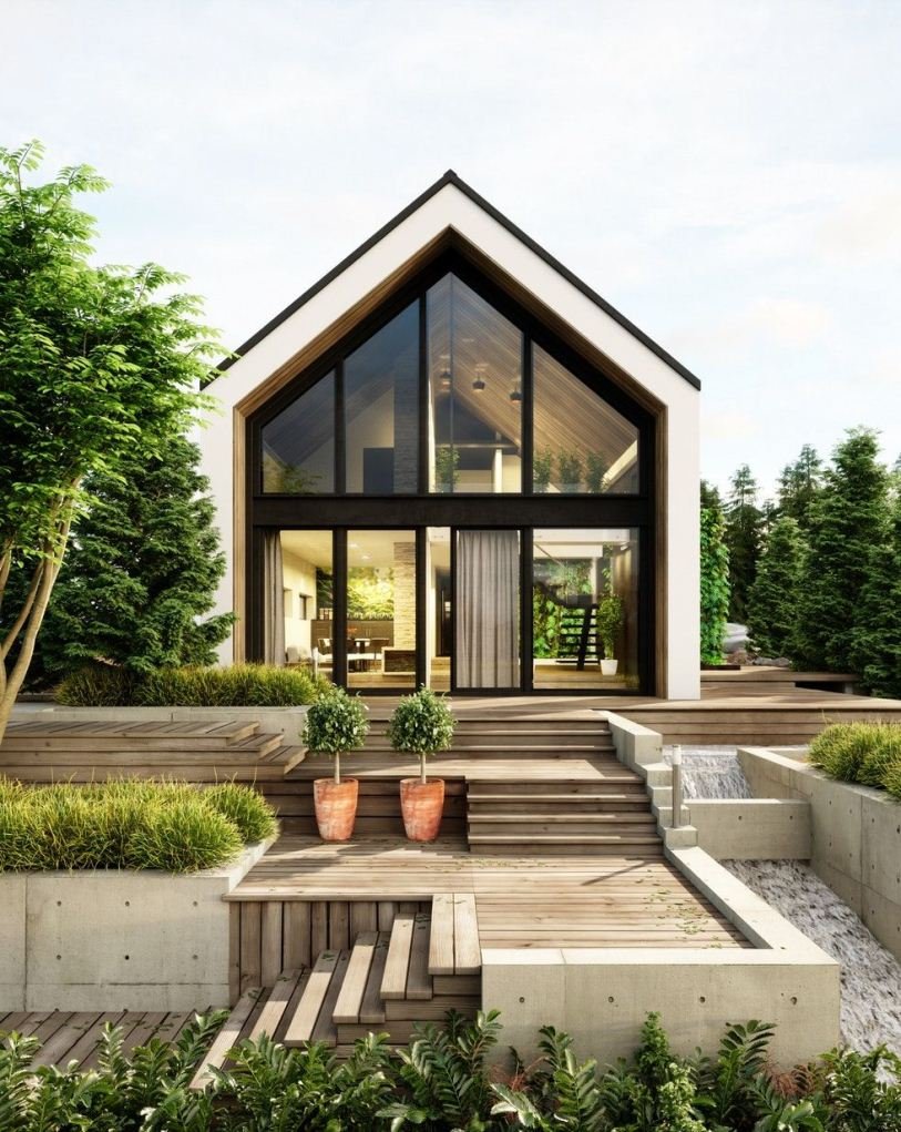 Финский дом Хонка одноэтажный