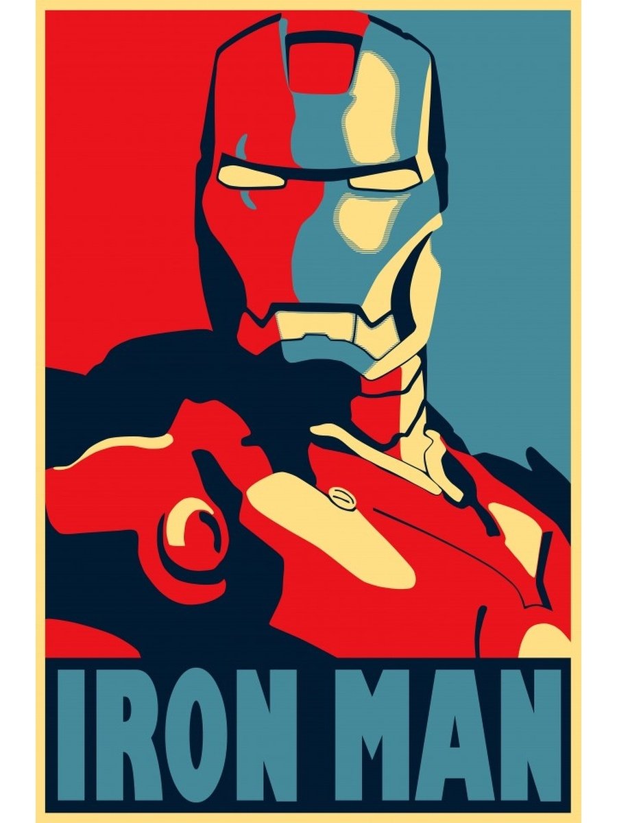 Постер Марвел Железный человек