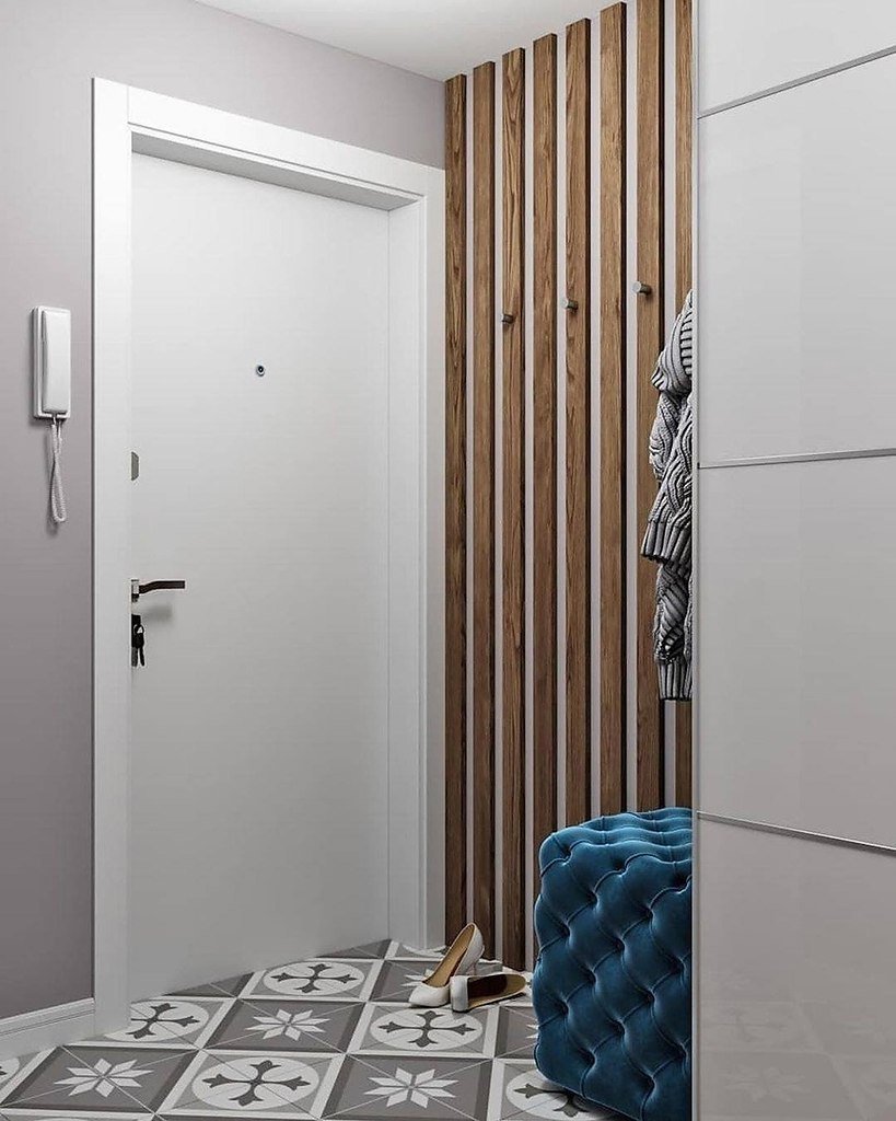 Коридор в стиле Джапанди