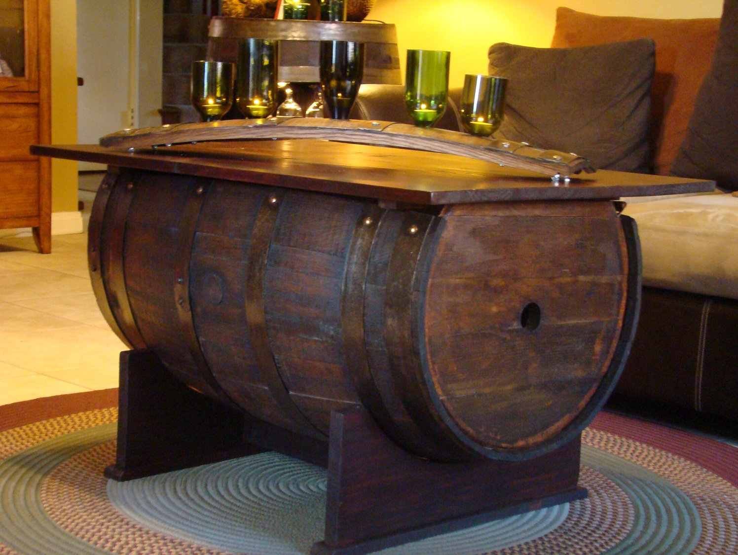 barrel мебель из бочек