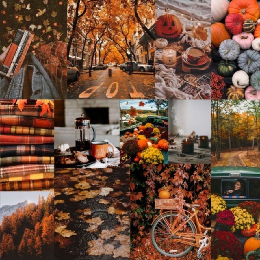 Осенняя Эстетика коллаж