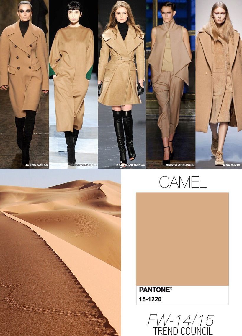 Max Mara цвет Camel Pantone