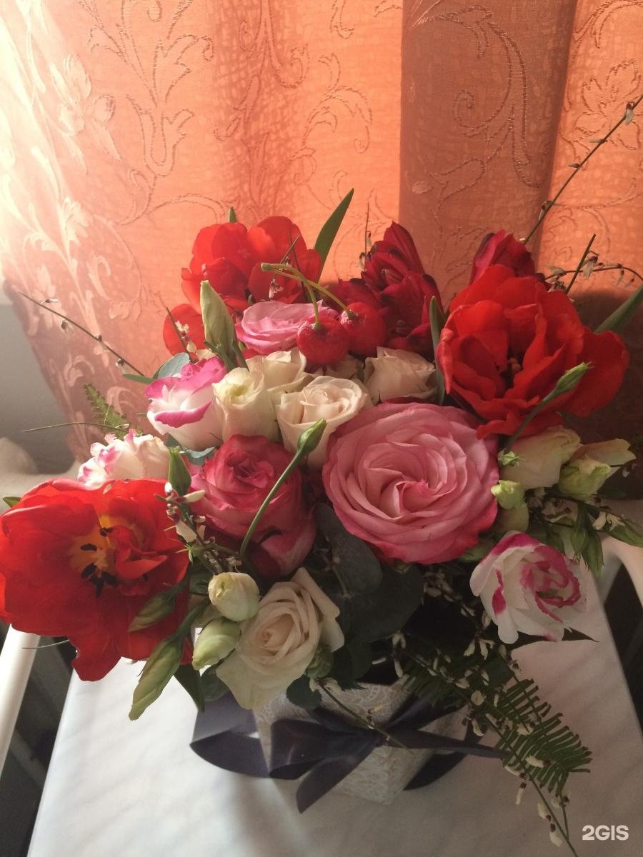 Букет цветов от мужа