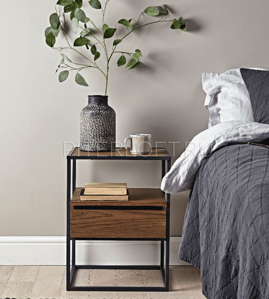 Приставной журнальный столик Loft 40x50