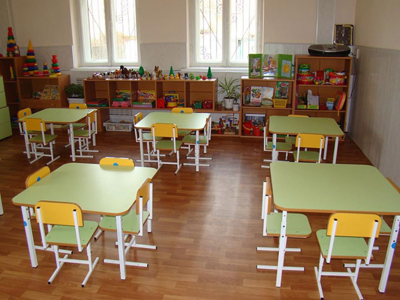 нормы мебели в детском саду по санпин таблица