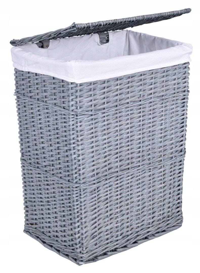 Корзина для белья East Willow с крышкой 47х35х55 см