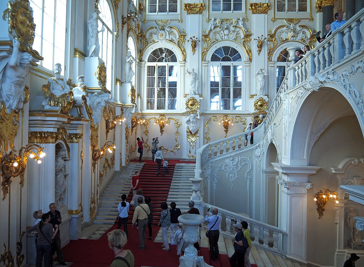 эрмитаж санкт петербург церковная лестница