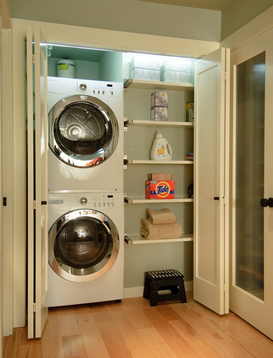 Шкаф для стиральной и сушильной машины
