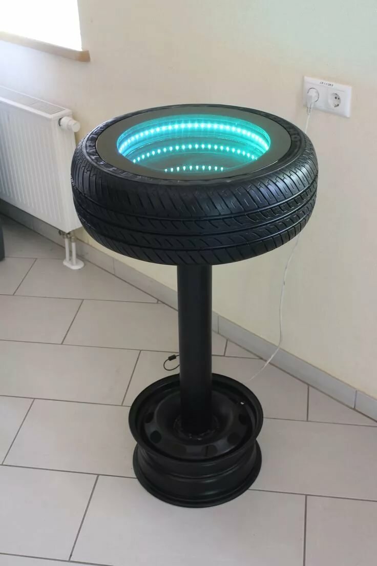 Мебель из покрышек