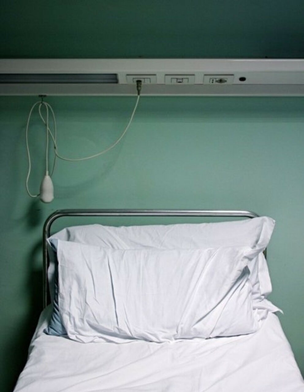 Кровать в больнице вид сверху