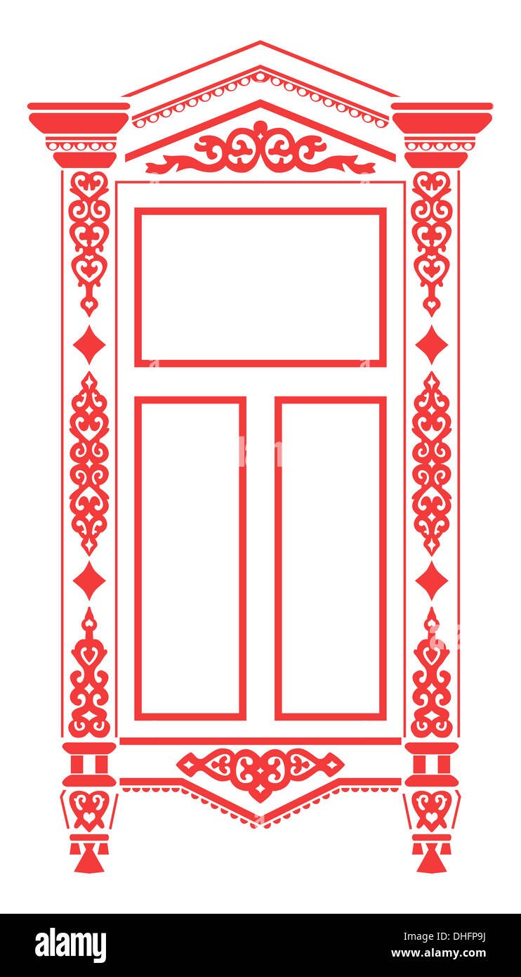 Домики на окна