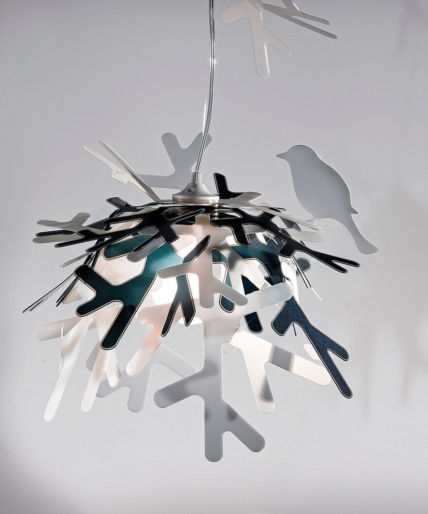 Slamp Shape lattiavalaisin valkoinen