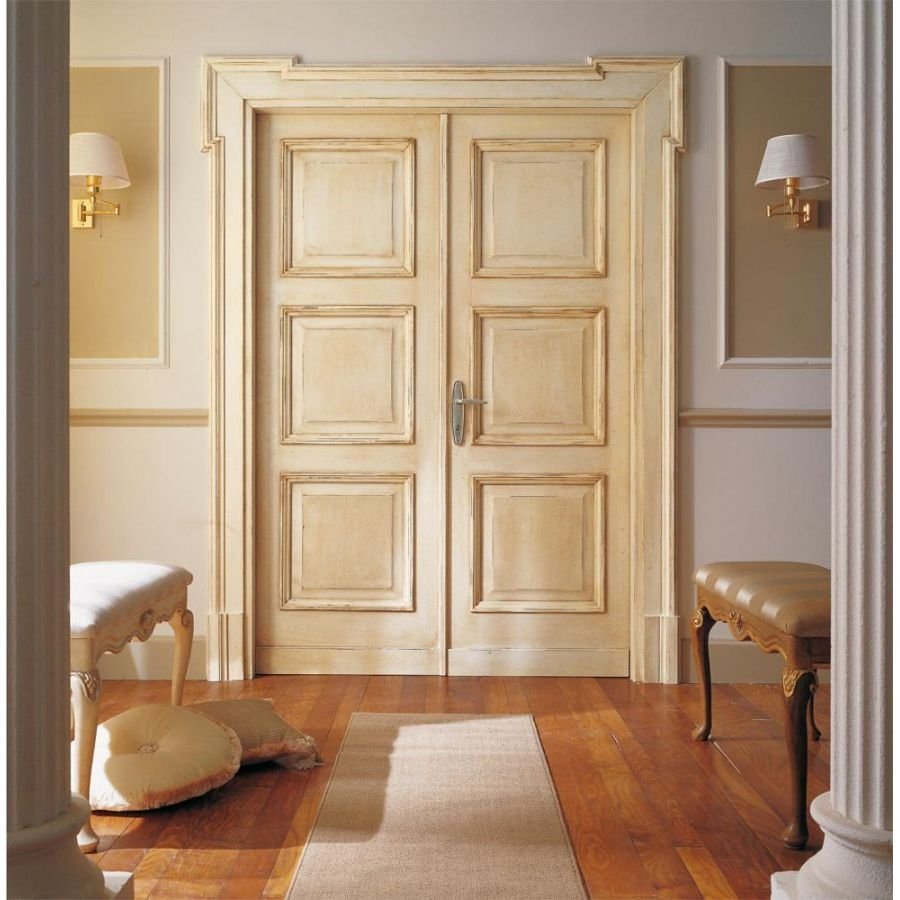Двери филенчатые межкомнатные деревянные