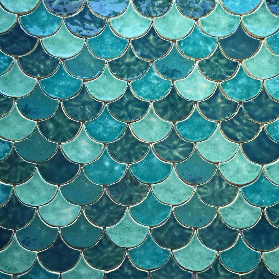 Плитка рыбья чешуя (Fish Scale)