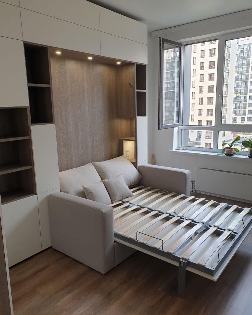 Скандинавия мебель трансформер