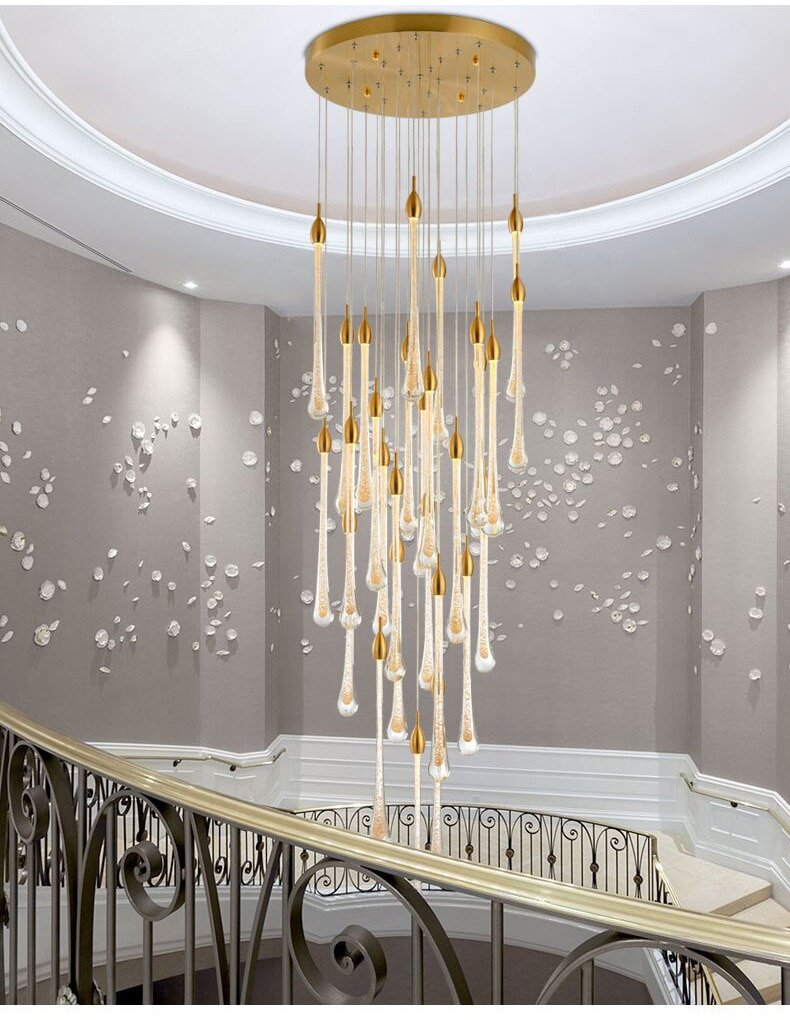 Люстра длинная