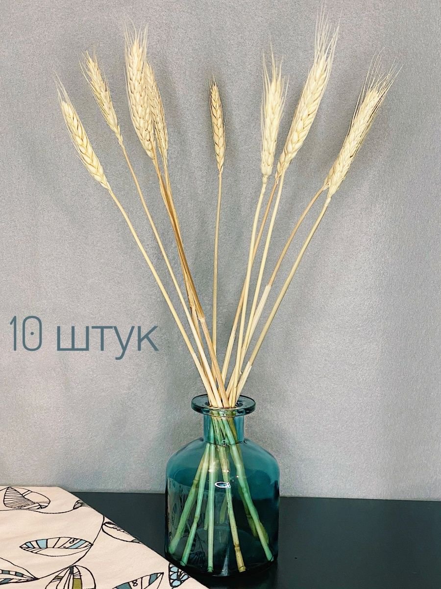 Декор на свадьбу из пшеницы