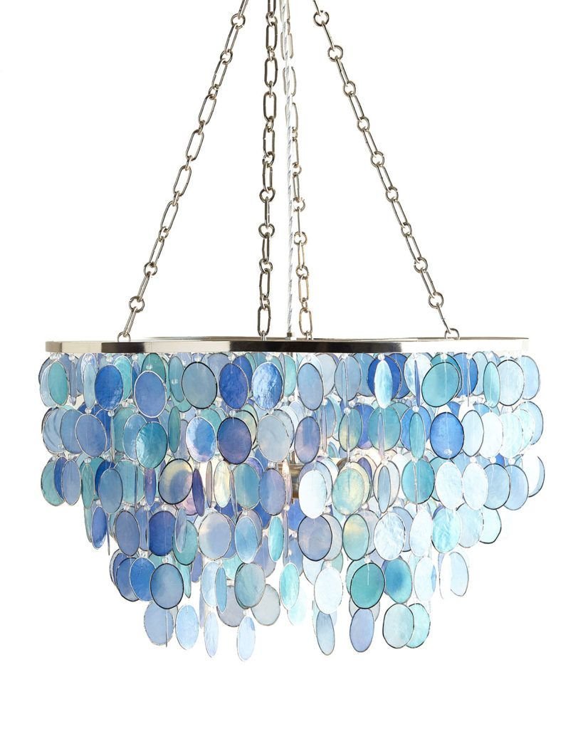 Люстра бирюзовая St Luce