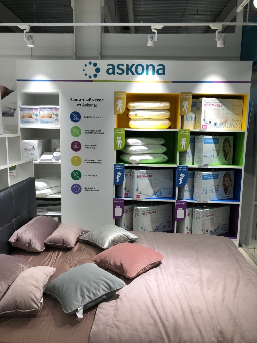 Шкаф кровать диван Аскона