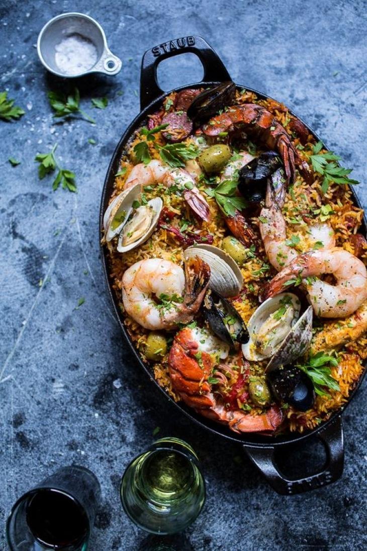 Испанская кухня паэлья