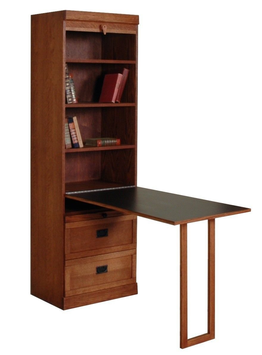 Письменный стол с книжным шкафом