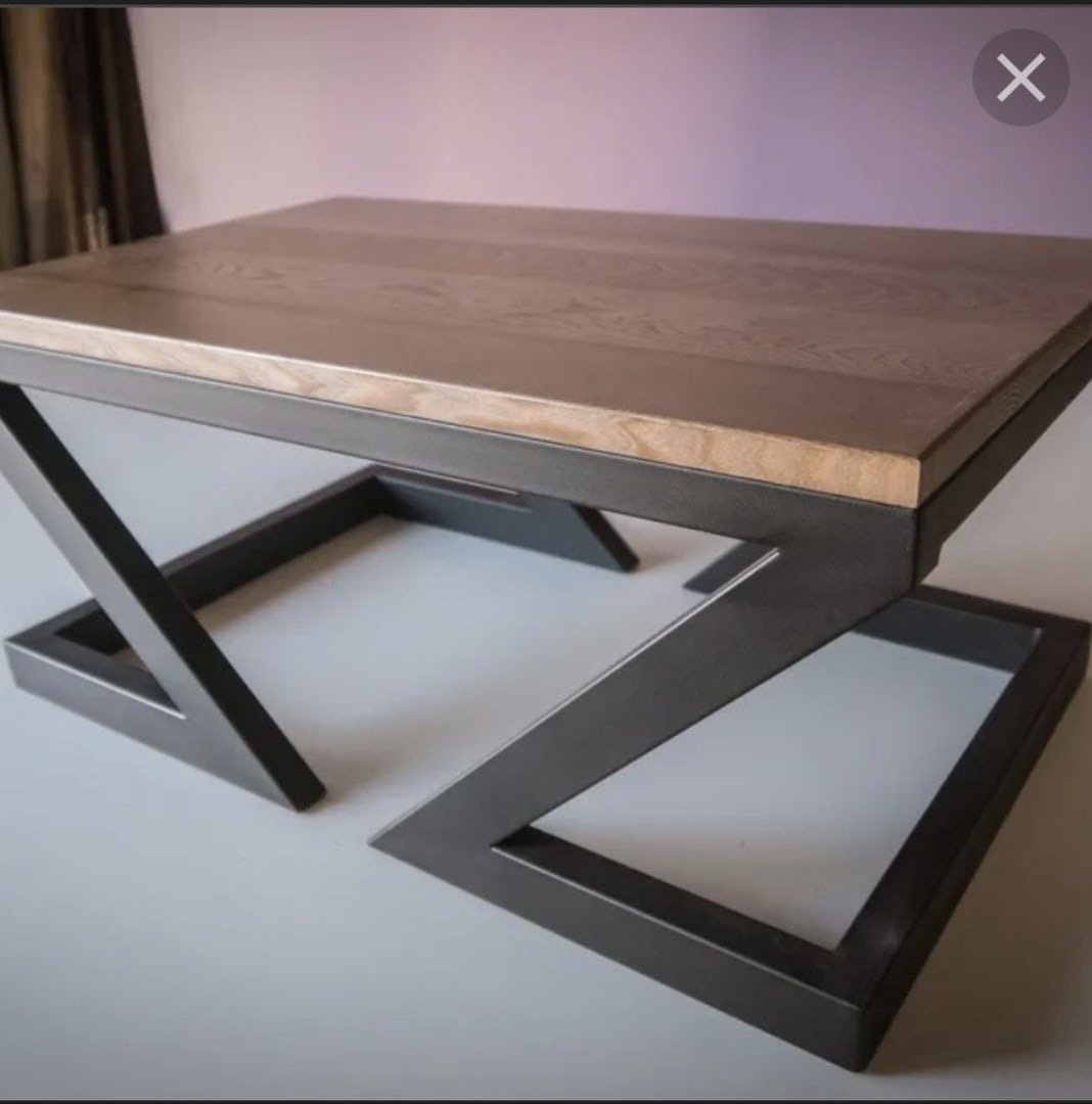Журнальный столик кофейный столик из металлопрофиля