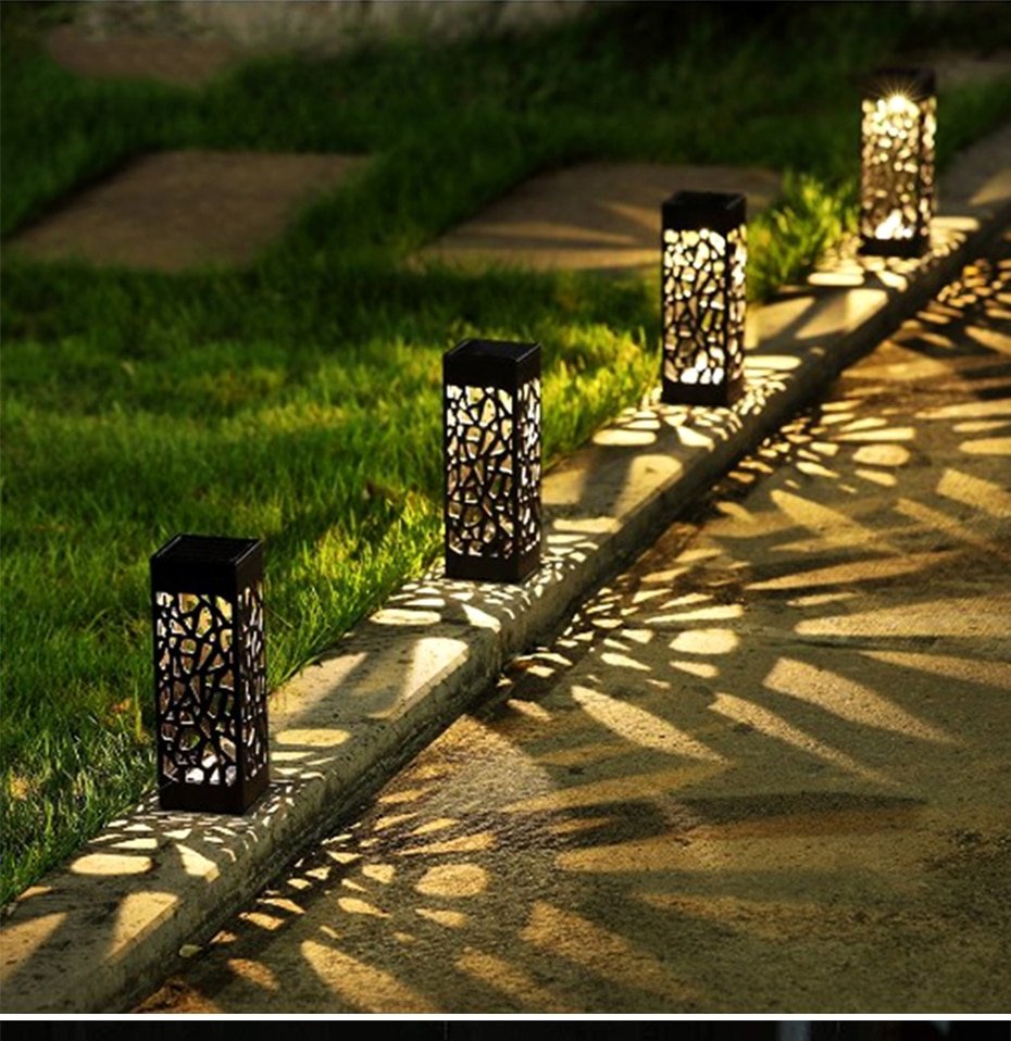 Светильник светодиодный уличный для газона Солнечный