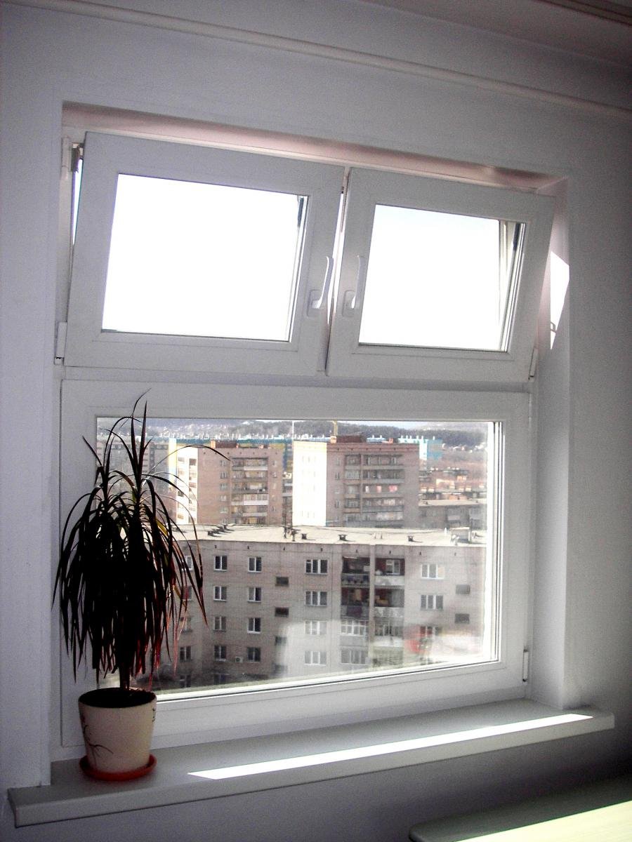 Балконный блок ПВХ 2100*2100