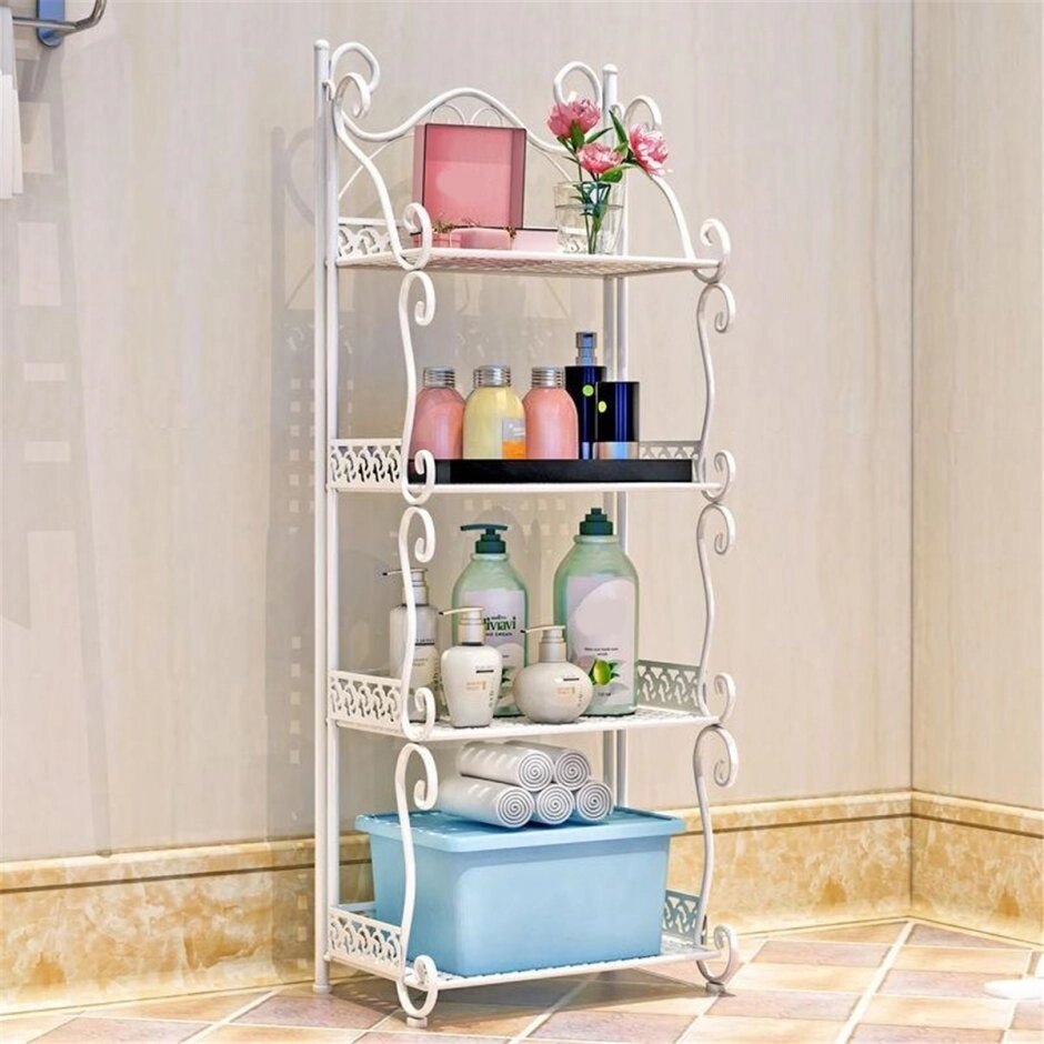 Этажерка узкая для ванной и туалета, Garra Home
