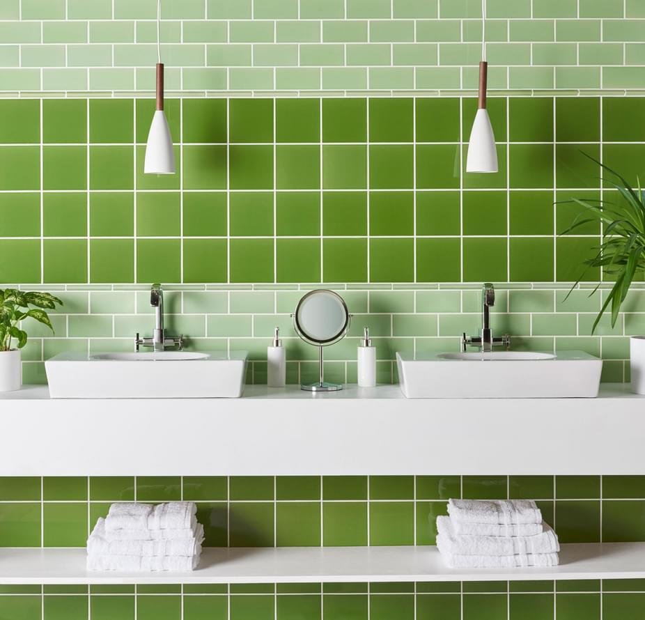 Плитка Emerald Green в интерьере