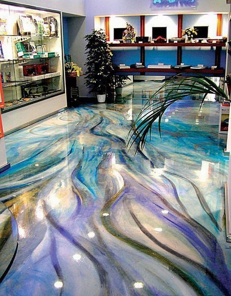 Эпоксидный наливной пол Epoxy
