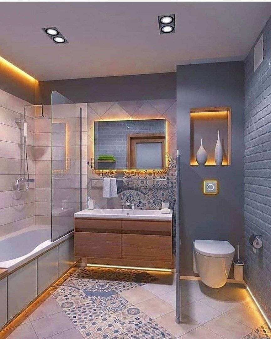 Красивые Ванные комнаты