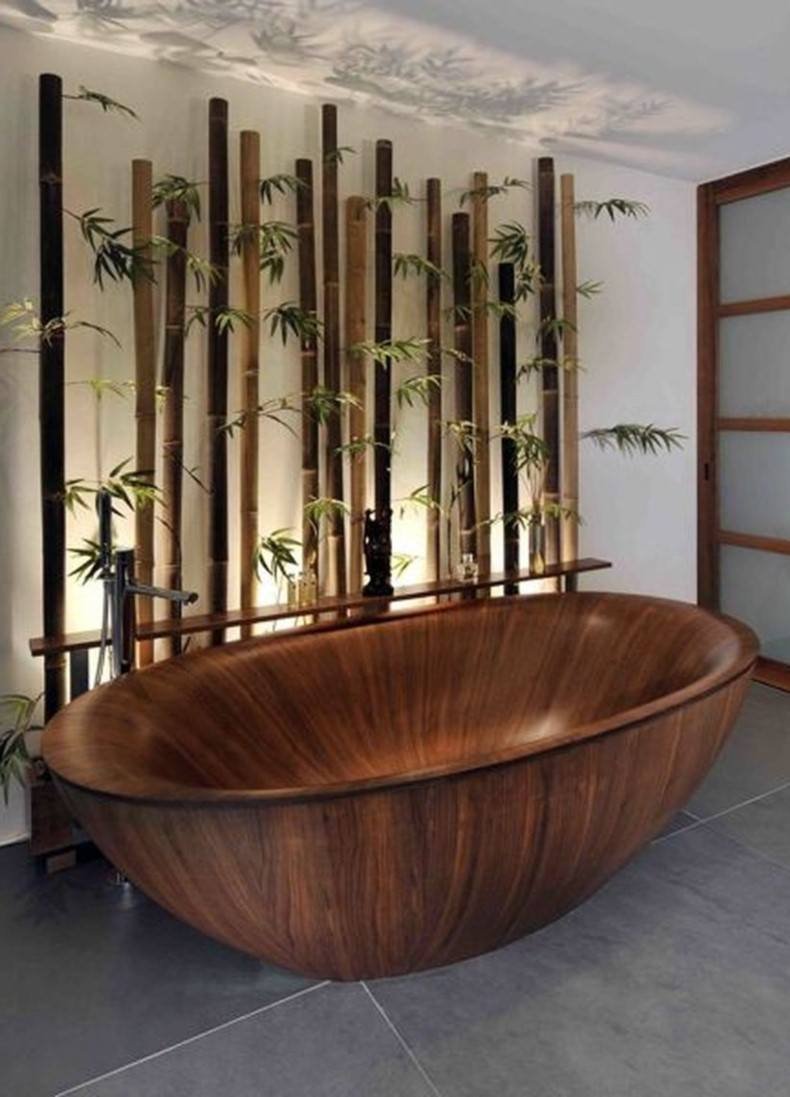 Ванная в японском стиле