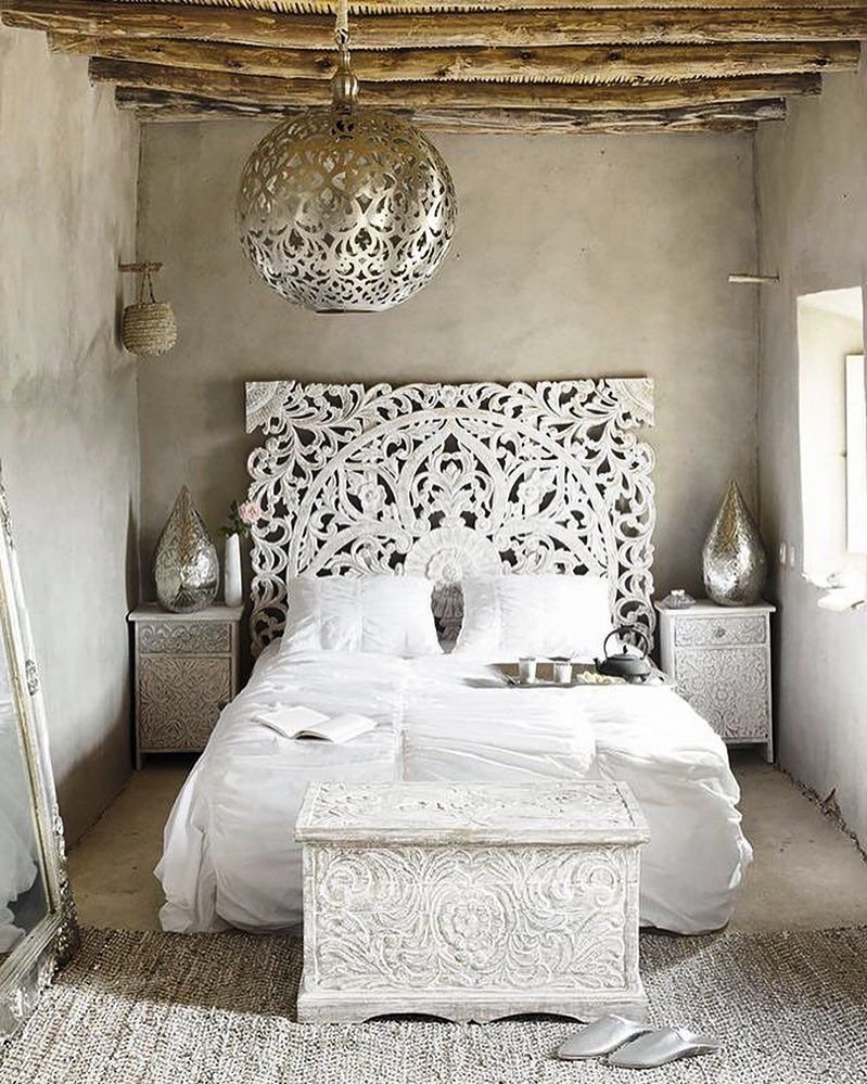 Марокканский стиль в интерьере спальни